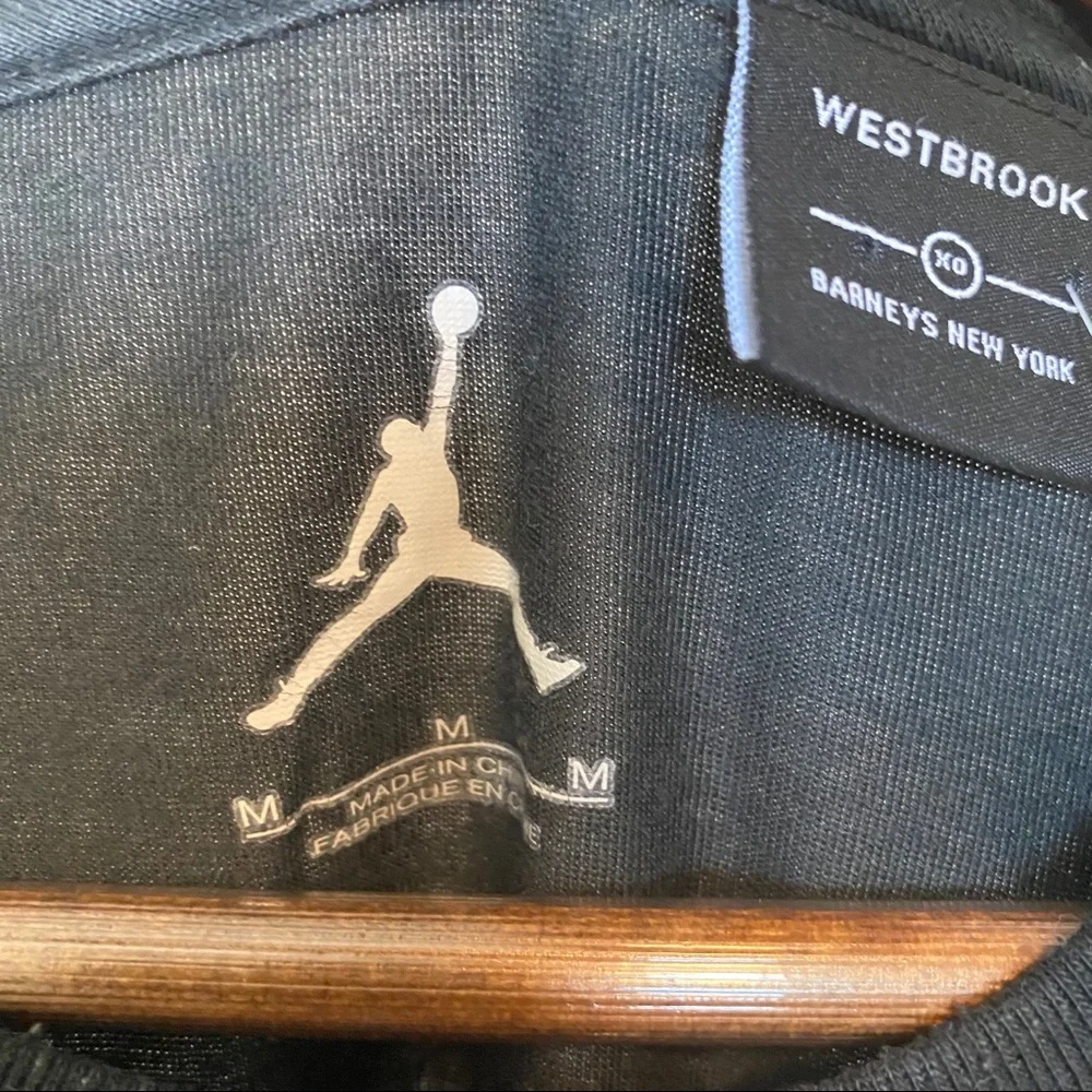Westbrook Barneys XO Jordan Mens Shirt Mesh sz M - Picture 1 of 3